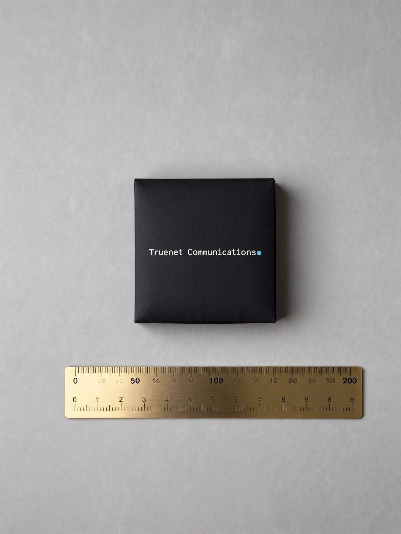 Solid Brass Ruler